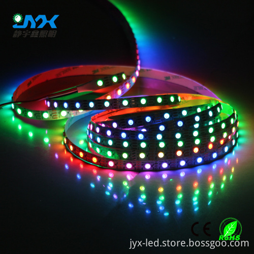 2017 newest dream-color chasing RGB LED strip kit-smd 5050 5M 300 leds 5V power supply and controller